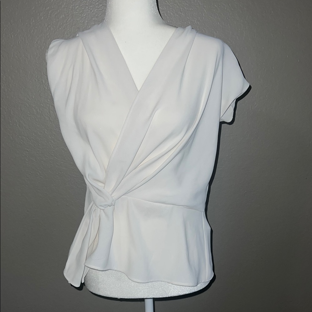 Elegant White Women's Top